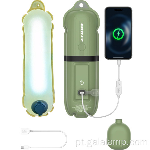 Lâmpada de acampamento, atração magnética e design à prova d'água